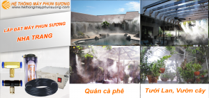 Cung cấp lắp đặt máy phun sương tại Nha Trang Khánh Hòa