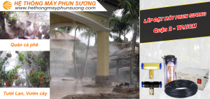 Lắp đặt máy phun sương làm mát TP.HCM tại Quận 2