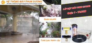 Lắp đặt máy phun sương làm mát TP.HCM tại Quận 1