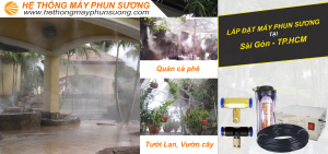 Máy phun sương làm mát tại Sài Gòn - TP.HCM giá rẻ