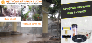 Mua bán sửa chữa lắp đặt máy phun sương tại TP.HCM - Quận 3