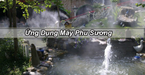 Ứng dụng máy phun sương vào trong đời sống hàng ngày