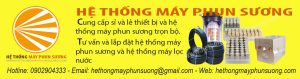 Máy phun sương làm mát tưới cây tại Đà Nẵng