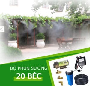 Bộ phun sương 20 béc phun