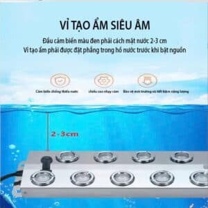 Vỉ phun sương siêu âm inox 304 10 mắt
